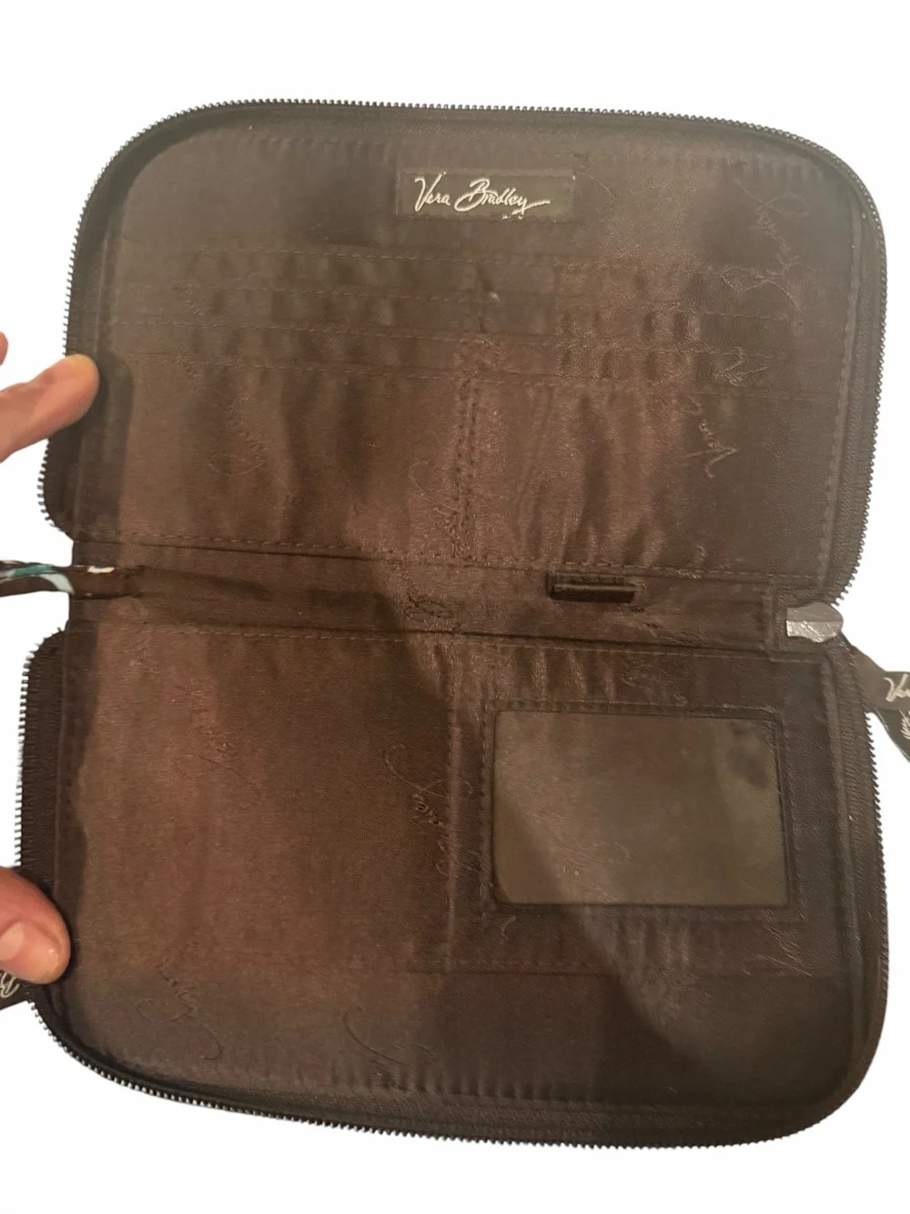 Vera Bradley quilted wristletwith